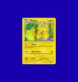 2016 Pokemon XY Generations Pikachu 26/83 Toys R Us Exclusive Holo Promo - Image 1