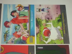 12 Topps 2000 Pokemon series trading cards. 2 chrome, 1 sticker, trainers & more - Image 5