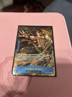 Portgas.D.Ace OP07-053 3rd Anniversary Winner - One Piece TCG - Image 1