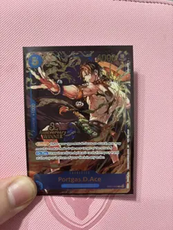 Portgas.D.Ace OP07-053 3rd Anniversary Winner - One Piece TCG - Image 2