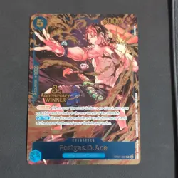 Portgas.D.Ace 3rd Anniversary Winner Foil OP07-053 One Piece TCG - Image 1