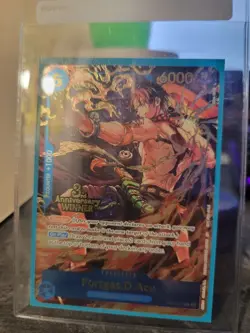 Portgas.D.Ace OP07-053 3rd Anniversary Winner - One Piece TCG - Image 3