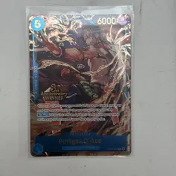 One Piece TCG - Portgas.D.Ace - 3rd Anniversary Winner - OP07-053 - Image 1