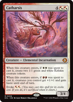x1 Catharsis ECL Lorwyn Eclipsed MTG 209 M/NM 1x - Image 1