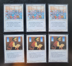 Arabian Nights MTG Magic the Gathering Lot - Army of Allah, Piety Light and Dark - Image 1