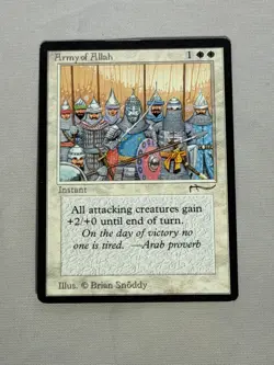 MTG Army of Allah Arabian Nights Magic the Gathering - Image 1