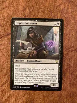 MTG Opposition Agent Commander Legends 141/361 Regular Rare NM English - Image 1