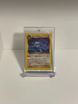 Pokemon Dark Machamp Holo Rare TCG Vintage Card 10/82 LP Condition - Image 3