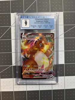 2020 Pokemon Darkness Ablaze Charizard VMax 020/189 CGC Graded 9 - Image 1