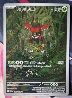 Pokemon TCG Tapu Bulu 065/064 - SV: Shrouded Fable - Holo - Illustration Rare NM - Image 1