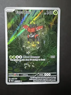 Tapu Bulu 065/064 Holo Illustration Rare SV: Shrouded Fable NM English Pokemon - Image 1