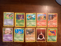 10 VINTAGE Pokemon Cards from Various Classic Sets!! - Image 1