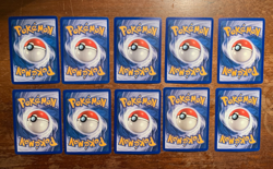 10 VINTAGE Pokemon Cards from Various Classic Sets!! - Image 2