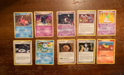 10 VINTAGE Pokemon Cards from Various Classic Sets!! - Image 1
