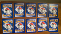 10 VINTAGE Pokemon Cards from Various Classic Sets!! - Image 2