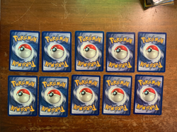 10 VINTAGE Pokemon Cards from Various Classic Sets!! - Image 2