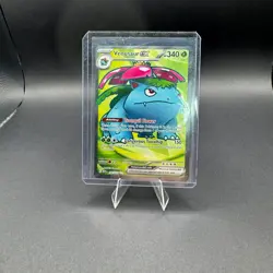 Venusaur ex Pokemon Scarlet Violet 151 182/165 Ultra Rare Full Art Holo NM - Image 1