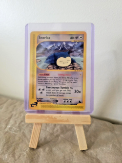 2003 Pokemon e-Reader/E-Series Snorlax! Skyridge 51/144 (MP) Rare* Non-Holo - Image 2