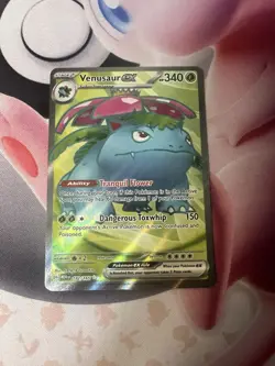 Pokemon Venusaur ex 182/165 Scarlet & Violet 151 Ultra Rare Full Art Holo NM - Image 1