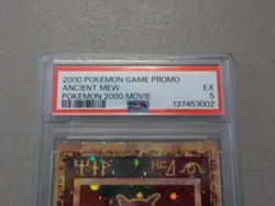 2000 Pokemon Game Promo Ancient Mew Pokemon 2000 Movie PSA 5 EX - FREE SHIPPING - Image 2