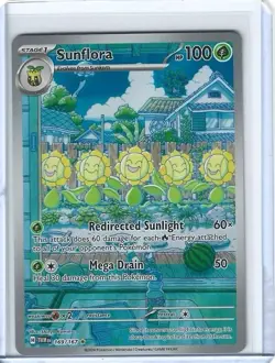 Sunflora 169/167 Illustration Rare SV06: Twilight Masquerade Pokemon TCG NM - Image 1
