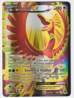 Ho-Oh EX 121/122 Full Art Breakpoint Holo Xy Pokemon TCG LP - Image 1