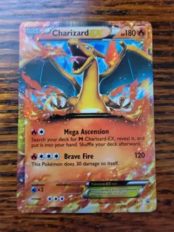 Charizard EX XY17 - Black Star Promo - Holo Rare Pokemon Card (2016) MP* - Image 1