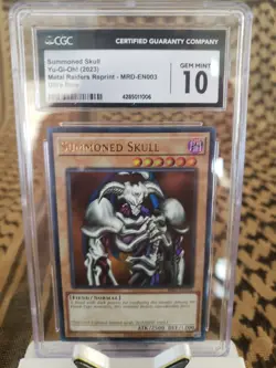Summoned Skull MRD-EN003 Metal Raiders (25th Anniversary Edition) CGC GM-10 - Image 2