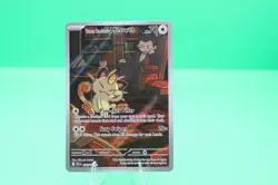 2025 Pokemon SV Destined Rivals DRI EN Team Rocket's Meowth #203/182 - Image 1