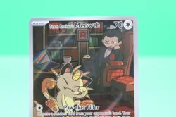 2025 Pokemon SV Destined Rivals DRI EN Team Rocket's Meowth #203/182 - Image 2