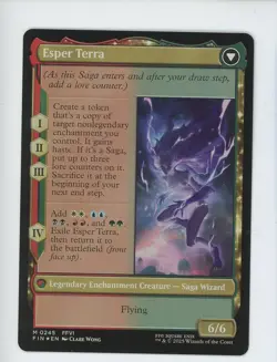 2025 MAGIC THE GATHERING FINAL FANTASY 0245 TERRA, MAGICAL ADEPT/ESPER FOIL - Image 2