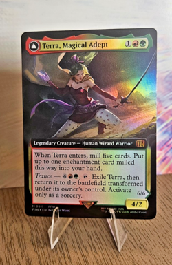 Terra, Magical Adept / Esper Terra (Extended Art) Final Fantasy FOIL MTG #0511 - Image 1