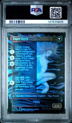 2025 MTG FINAL FANTASY #0323 ESPER TERRA/TERRA, MAGICAL ADEPT PSA 10 - Image 2