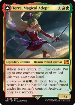 Terra, Magical Adept // Esper Terra (REGULAR) x1 - MTG Final Fantasy FIN #245 - Image 1