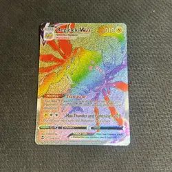 Regieleki Vmax 198/195 Silver Tempest Pokemon Tcg Rainbow Hyper Rare - Image 1