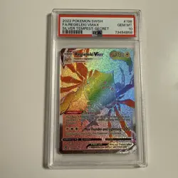 Pokemon TCG Regieleki VMAX Silver Tempest 198/195 Holo Secret Rare PSA 10 - Image 1