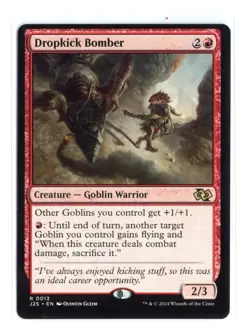Dropkick Bomber R 13 Regular Foundations Jumpstart MTG Card NM - Image 1