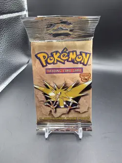 Pokemon Vintage Fossil Booster Pack Long Crimp 21.12g FACTORY SEALED WOTC - Image 1