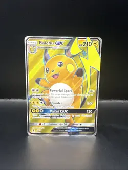 Pokemon TCG Raichu GX Black Star Promo SM90 Holo Card NM Condition - Image 3