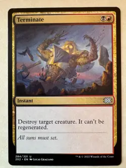 Terminate 284 Double Masters 2022 MTG NM - Image 1