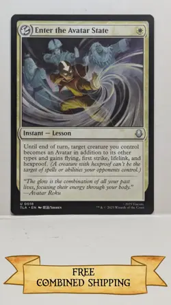 3x Enter the Avatar State Avatar: The Last Airbender Regular - Image 2