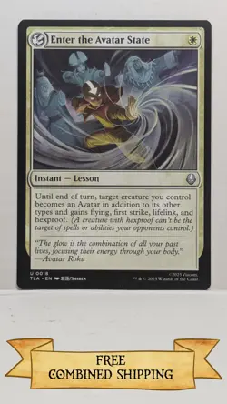 3x Enter the Avatar State Avatar: The Last Airbender Regular - Image 4