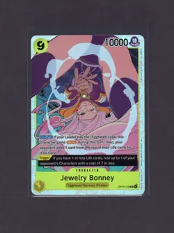 Jewelry Bonney SR OP13-108 Carrying On His Will Foil One Piece Card Game - Image 1