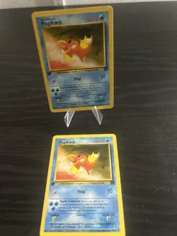 Pokemon TCG Magikarp 1st Edition Shadowless Base Set 35/102 Very Nice - Image 1