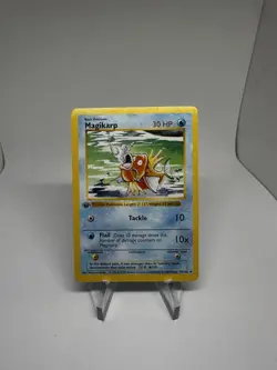 Pokemon TCG Magikarp 1st Edition Shadowless Base Set 35/102 NM - Image 1