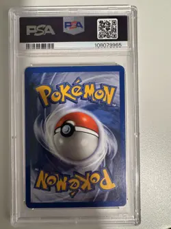 2000 POKEMON NEO GENESIS LUGIA HOLO 1ST EDITION PSA 5 CONNECTED DOUBLE SWIRL S - Image 3