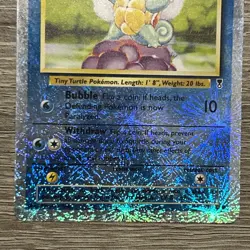 Pokemon LEGENDARY COLLECTION - #95/110 Squirtle - Reverse Holo - Image 4