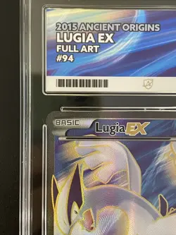 ACE 9 Lugia EX 94/98 XY Ancient Origins Ultra Rare Full Art Holo Card Pokemon NM - Image 3