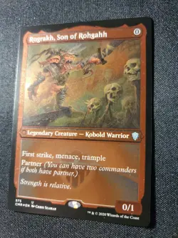 Rograkh, Son of Rohgahh NM Foil Etched Commander Legends MTG Magic MTG - Image 3