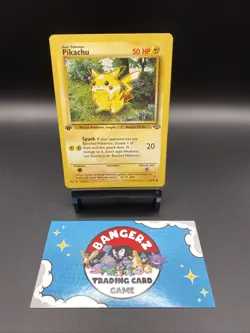 Pikachu 60/64 1st Edition Jungle Vintage Pokemon Card TCG WOTC 1999 - Image 1